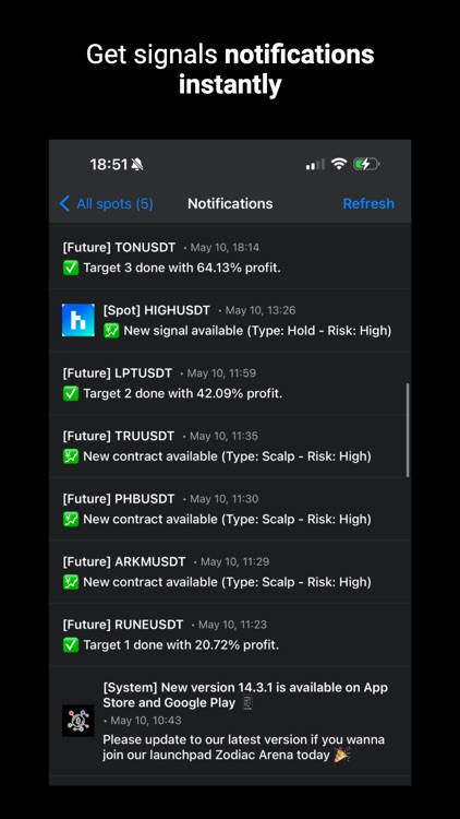 Crypto Trading App By Zyncas screenshot-7