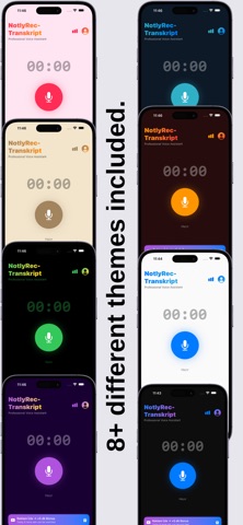 NotlyRec – Meeting Assistant iPhone screenshot