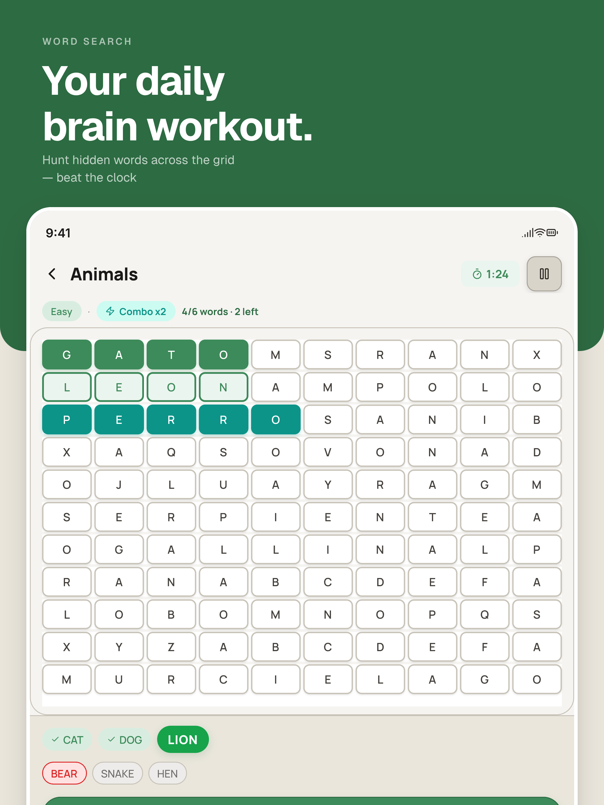 Leximix: Word Search & Connect screenshot 6