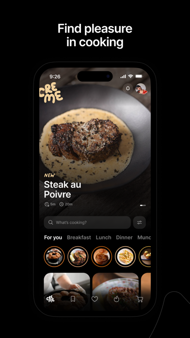 CREME: Cook with Video Recipes Screenshot