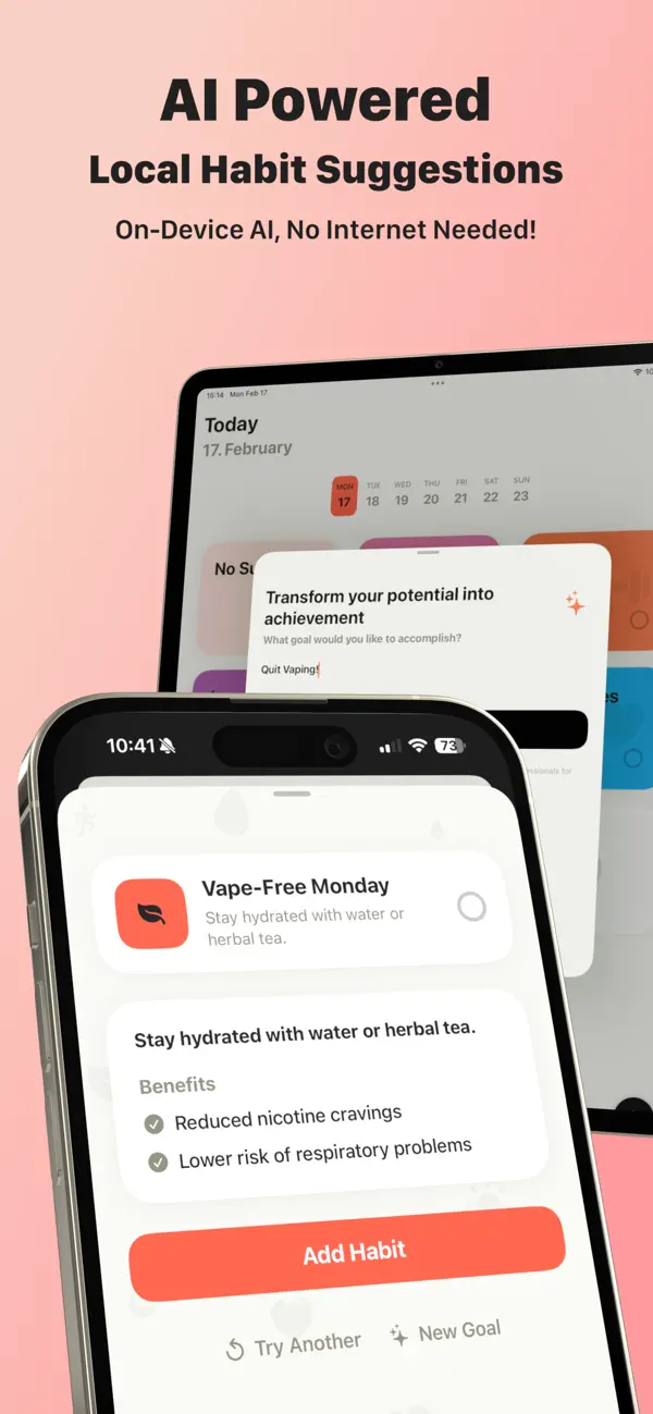 Screenshot #2 pour Happits: Habitudes Locales AI