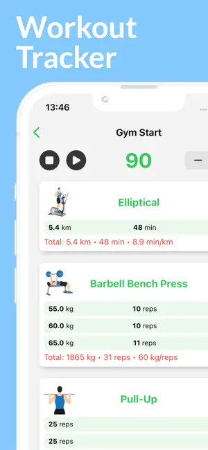 FitHistory: Workout Tracker screenshot 1