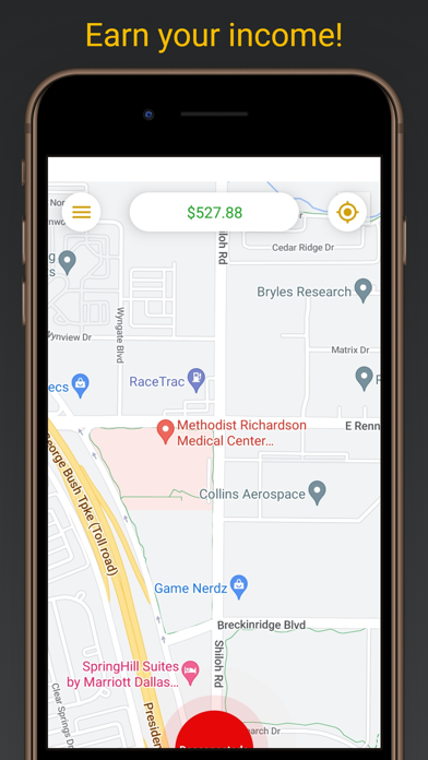 Go Chariots Drivers iPhone screenshot 3 - Travel app