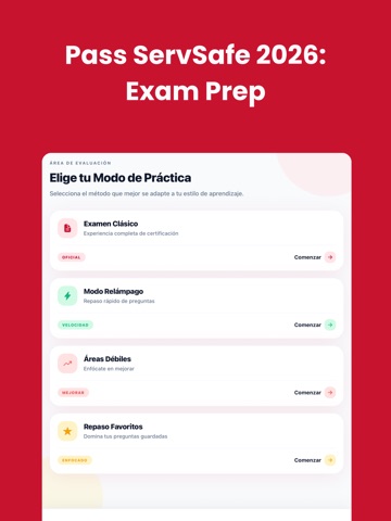 ServSafe Coach: Food Exam Prep iPad screenshot