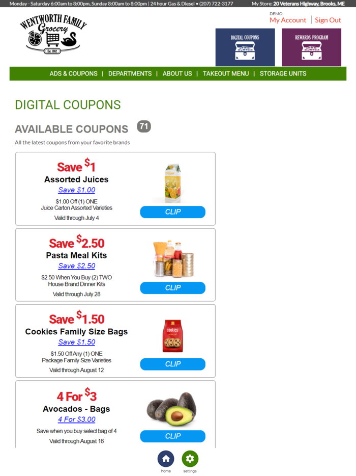 Wentworth Family Grocery