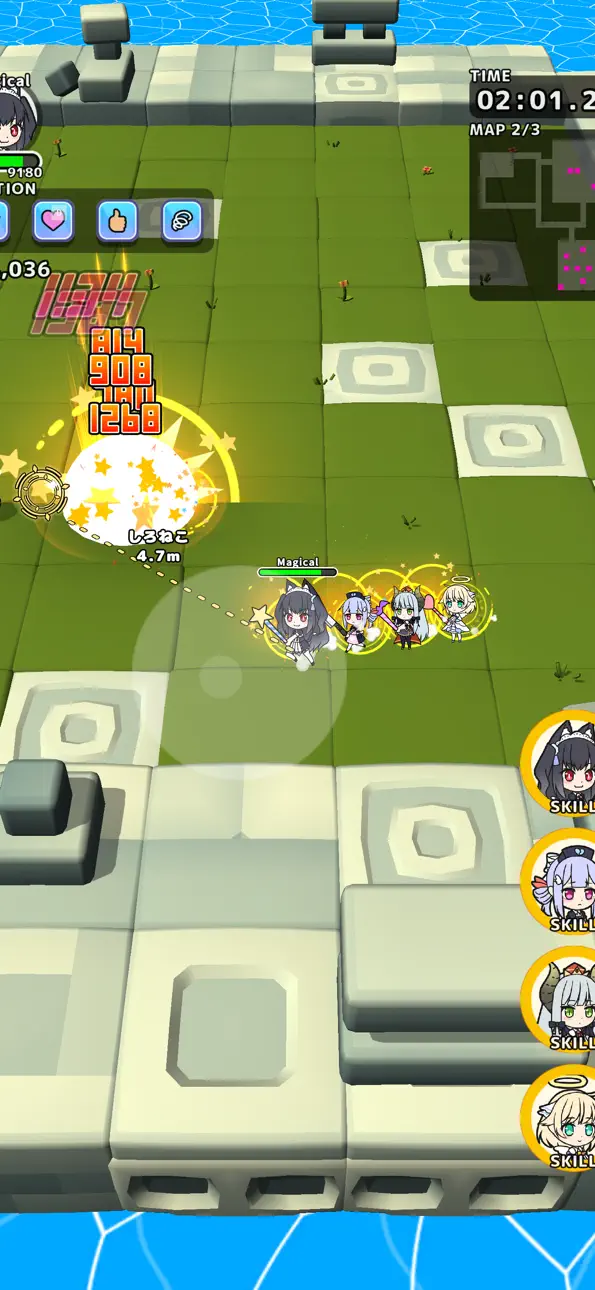 Magical Girl Dungeon iOS Mod IPA screenshot 1 - iOS game interface