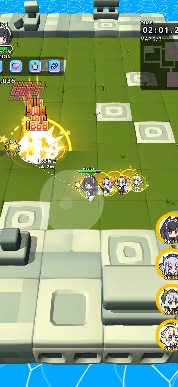 Magical Girl Dungeon iOS Mod IPA screenshot 1 - iOS game interface