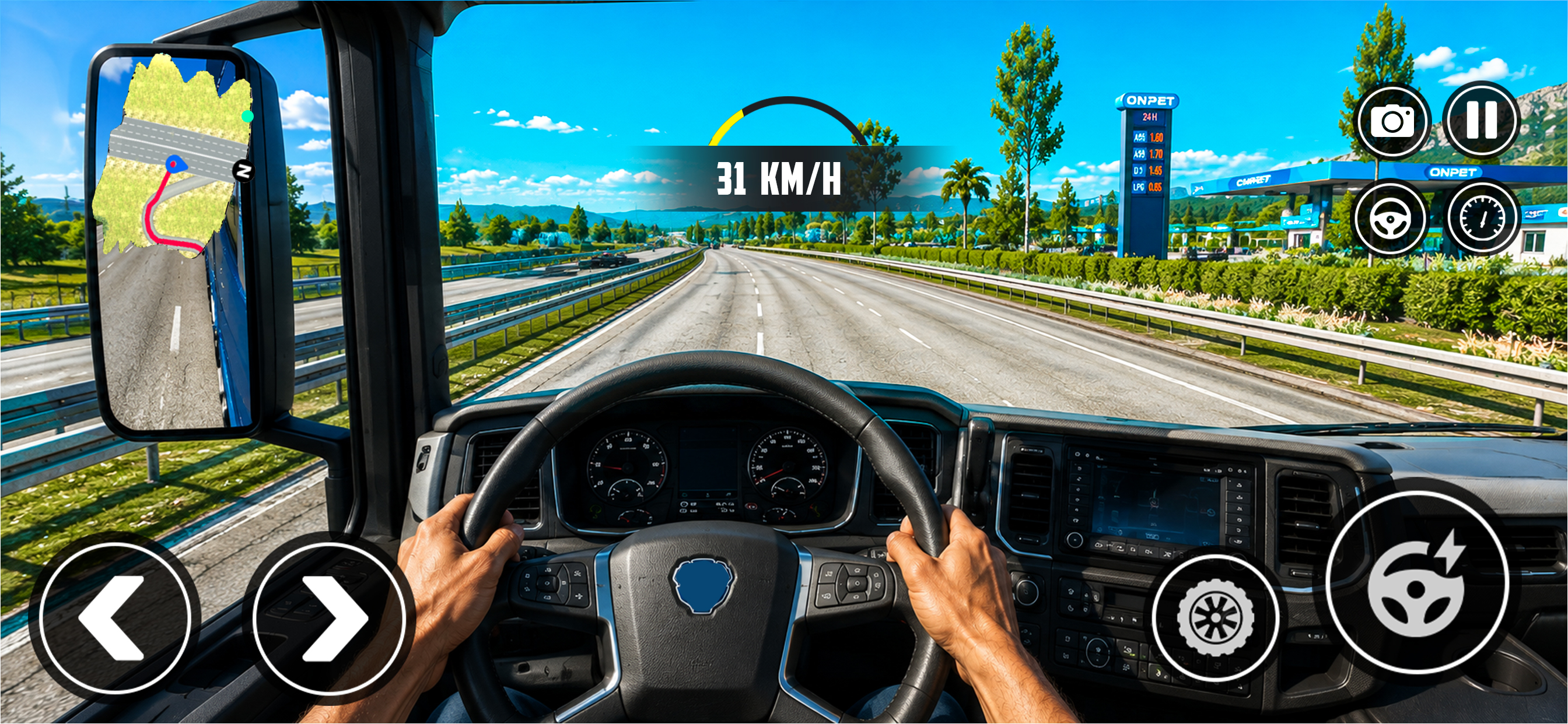 Truck Simulator Games 3D screenshot 2