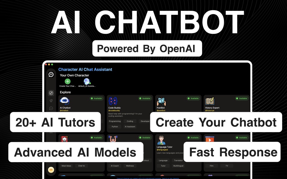 #1. AI Chatbot : Ask Assistant AI (macOS) Podle: Haroon Ahmad