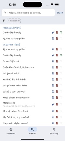 Evangelický Kancionál screenshot