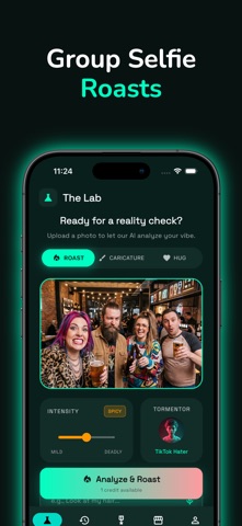 Roast My Life: AI Photo Roast iPhone screenshot