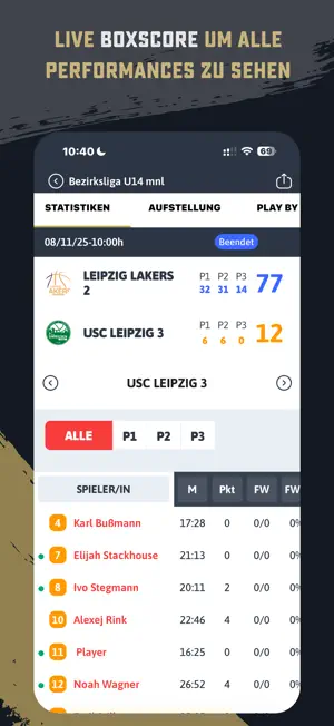 DBB.Scores screenshot 3