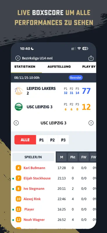 DBB.Scores screenshot 3 of 5
