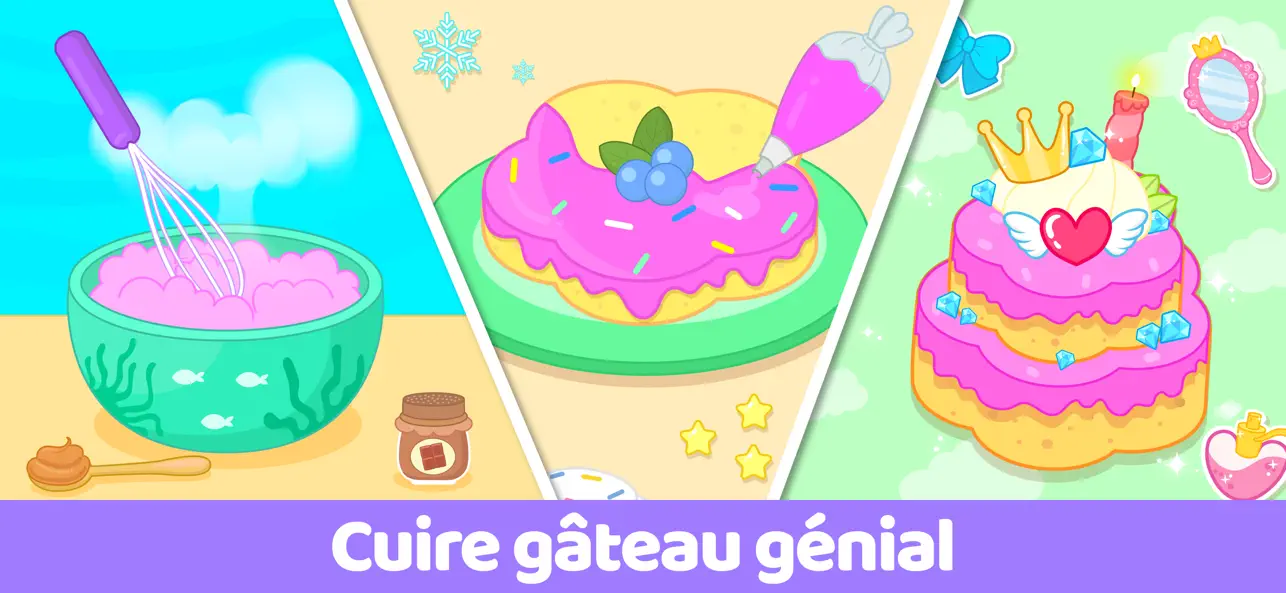 Screenshot #2 pour Jeux de Cuisine Gâteaux Enfant