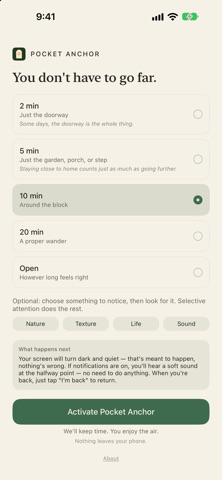 Pocket Anchor screenshot 1