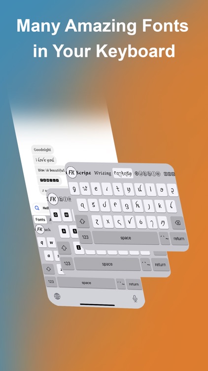 Font Keyboard - Auto Paste screenshot-0