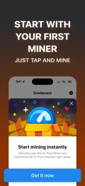 CT Pool: Crypto Mining App screenshot 1