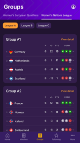 UEFA EURO & Nations League screenshot