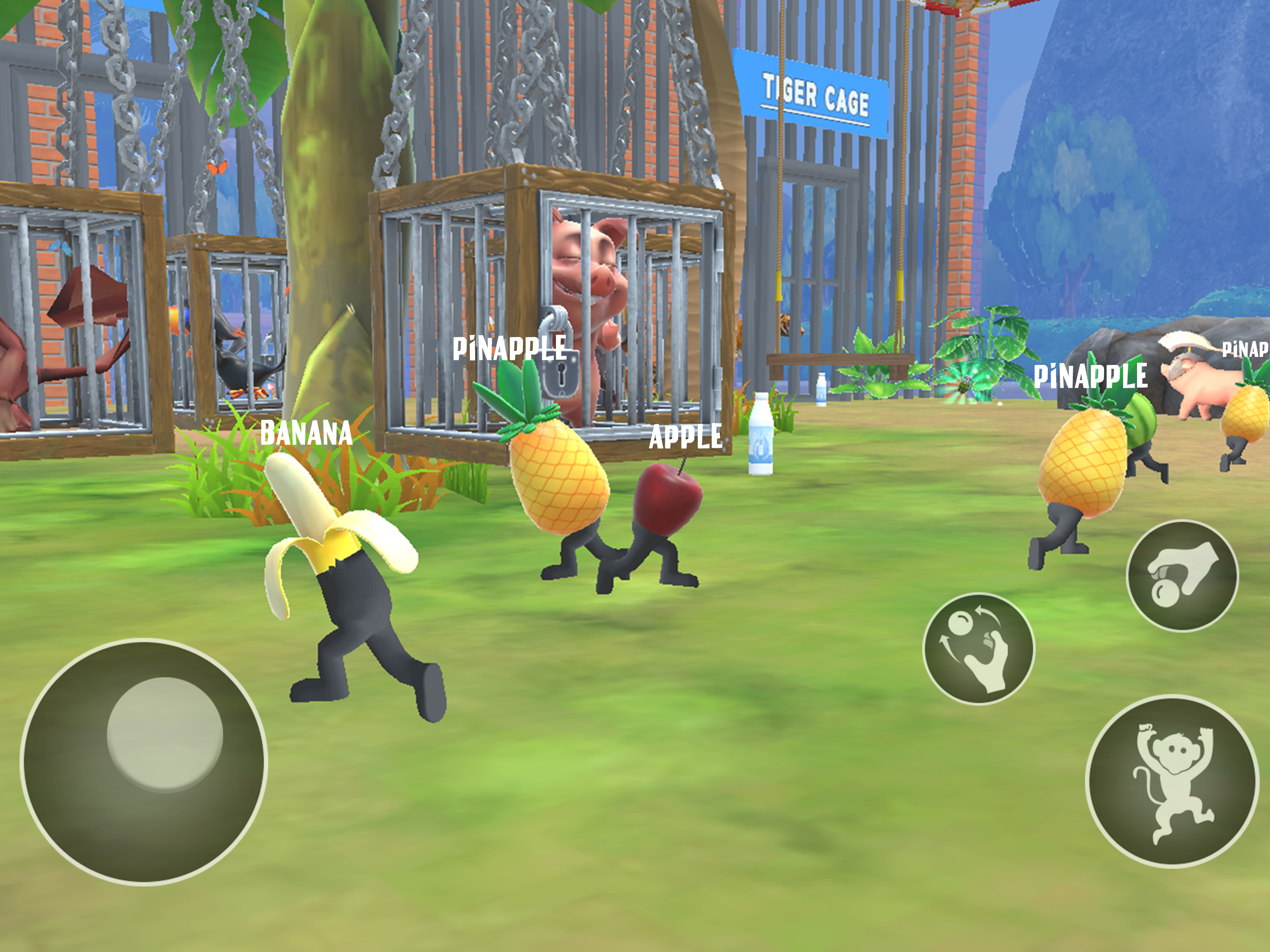 Crazy Monkey Zoo Survival Game