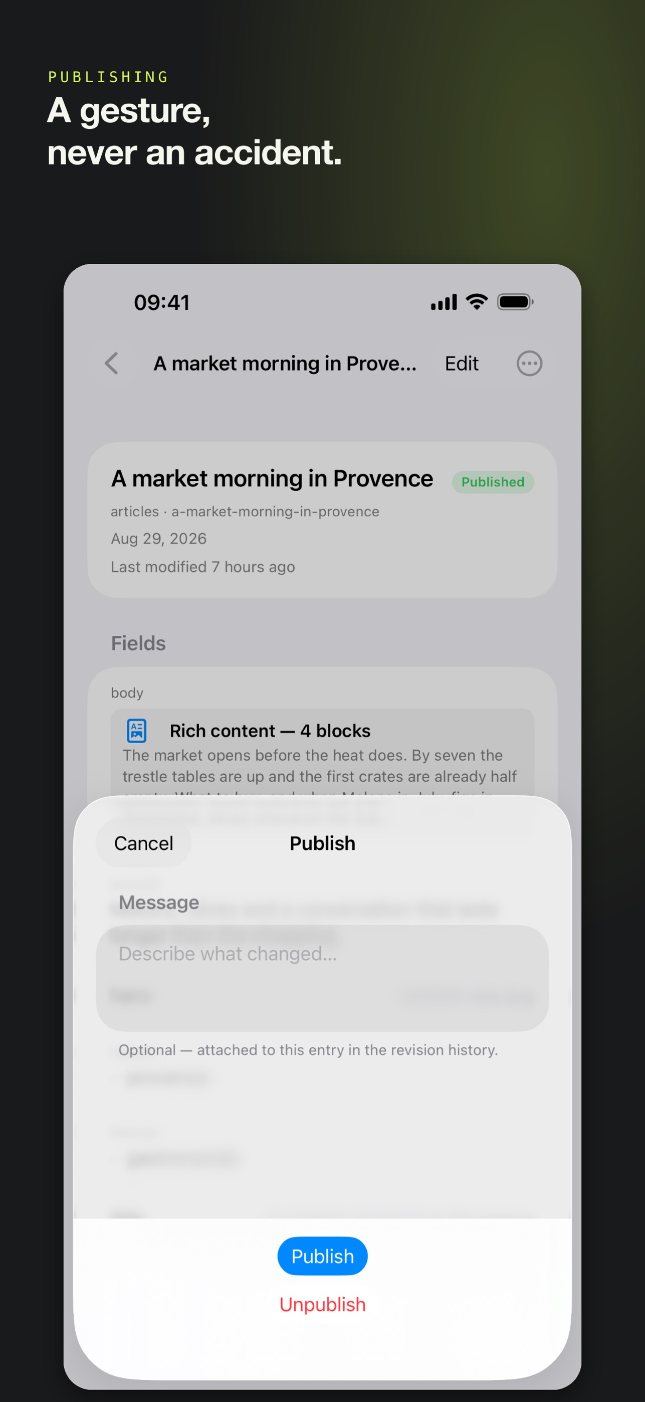 Screenshot 5 of Editor for Drupal & Statamic