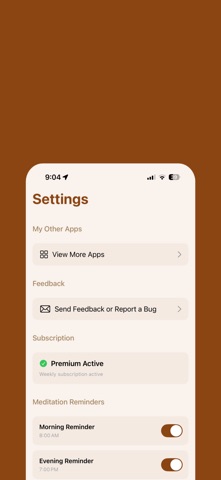 Meditrace - Meditation App screenshot