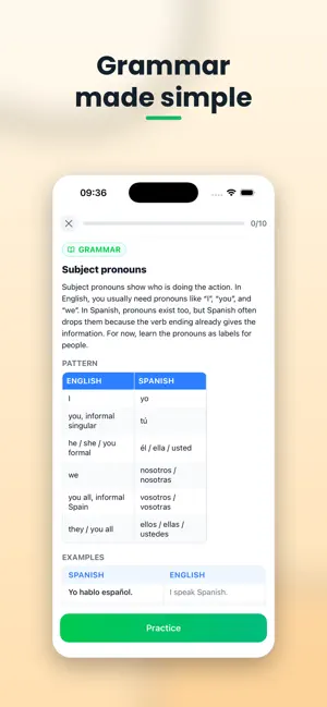 Lumi: Learn Spanish screenshot 2