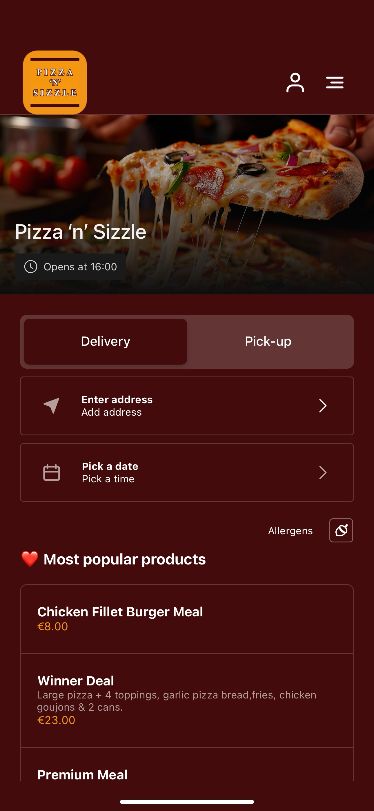 Pizza ‘n’ Sizzle