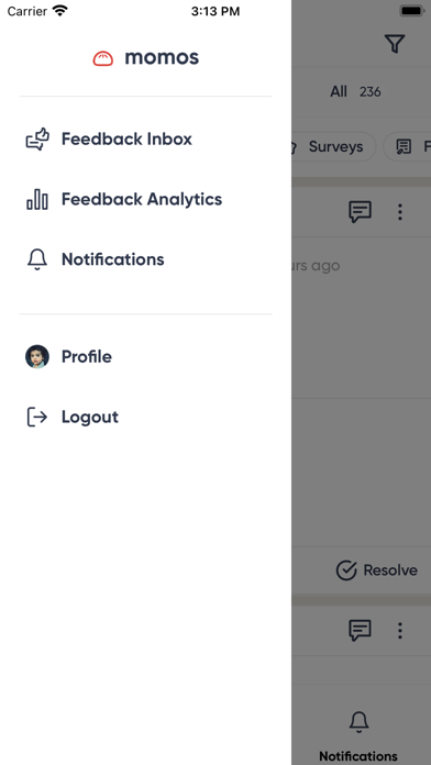 Momos Business Manager Screenshot