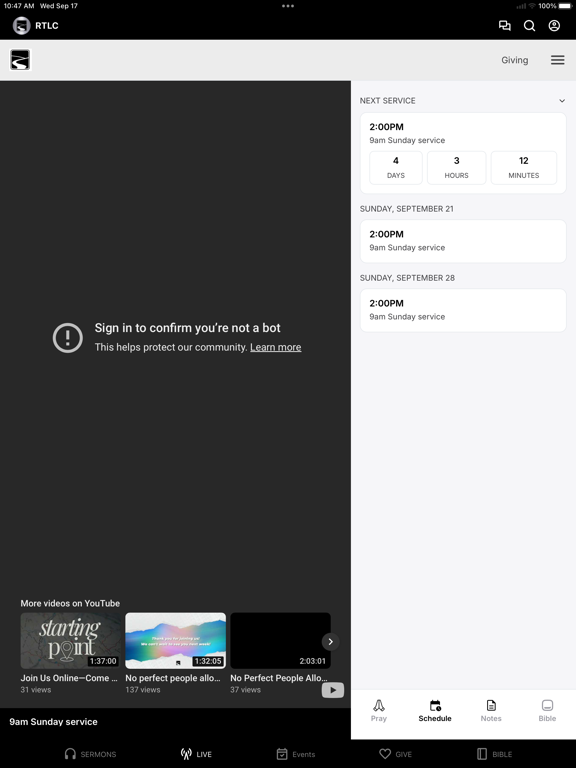 Screenshot #5 pour Road to Life Church