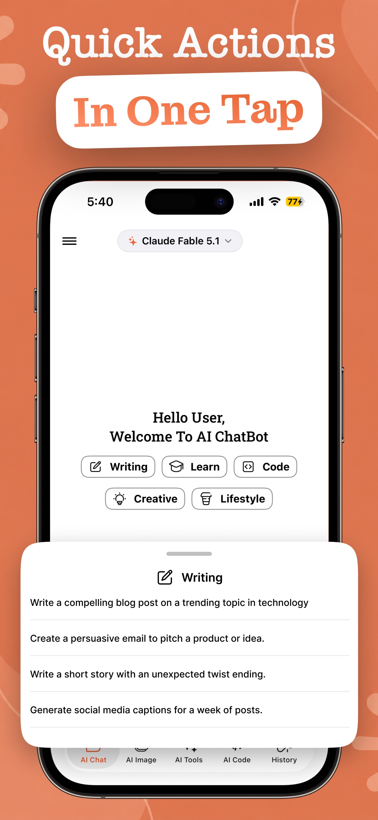 Screenshot 5 of C.AI: Ask Chatbot AI Assistant