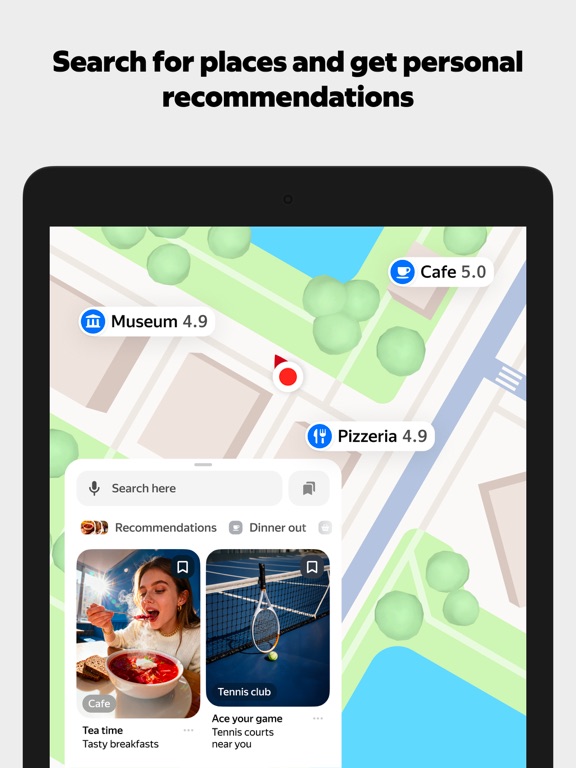 Yandex Maps & Navigator App Store preview screenshot 15