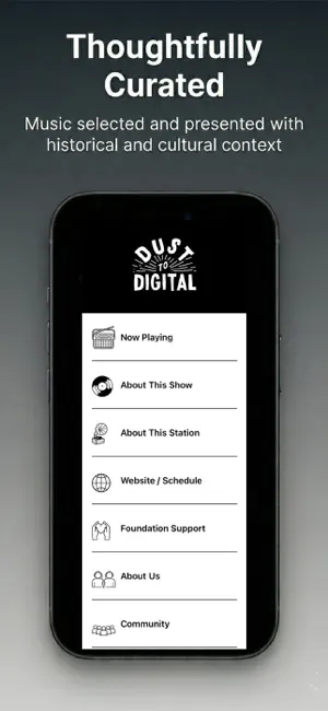 Dust-to-Digital Radio screenshot 2