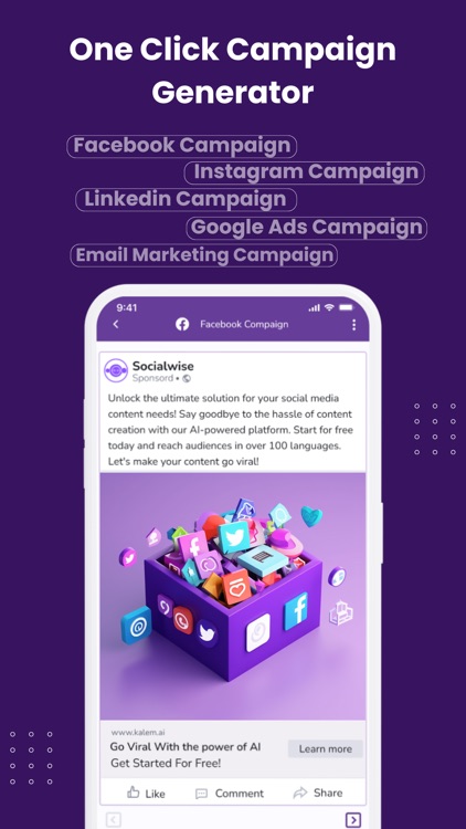 SocialWise: AI Social Content