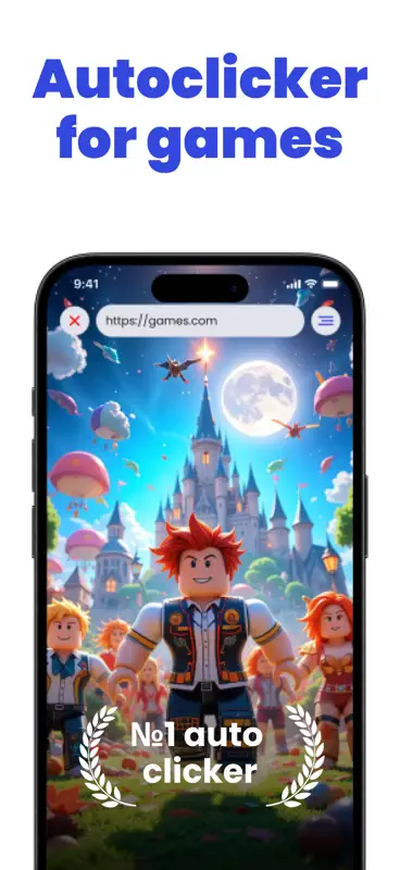 Auto clicker: tap and click screenshot 1 of 4
