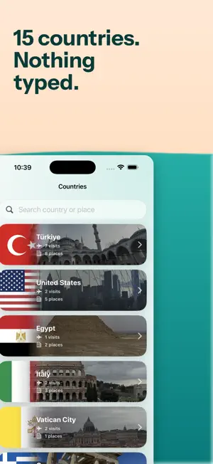 Pinned Memories: Travel Map screenshot 3