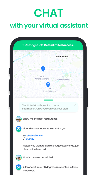 Tourist - Travel Planner Screenshot