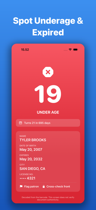 ID Scanner: Bar Age Verify Screenshot 6 of 7