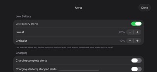 Battery Monitor Sync のスクリーンショット