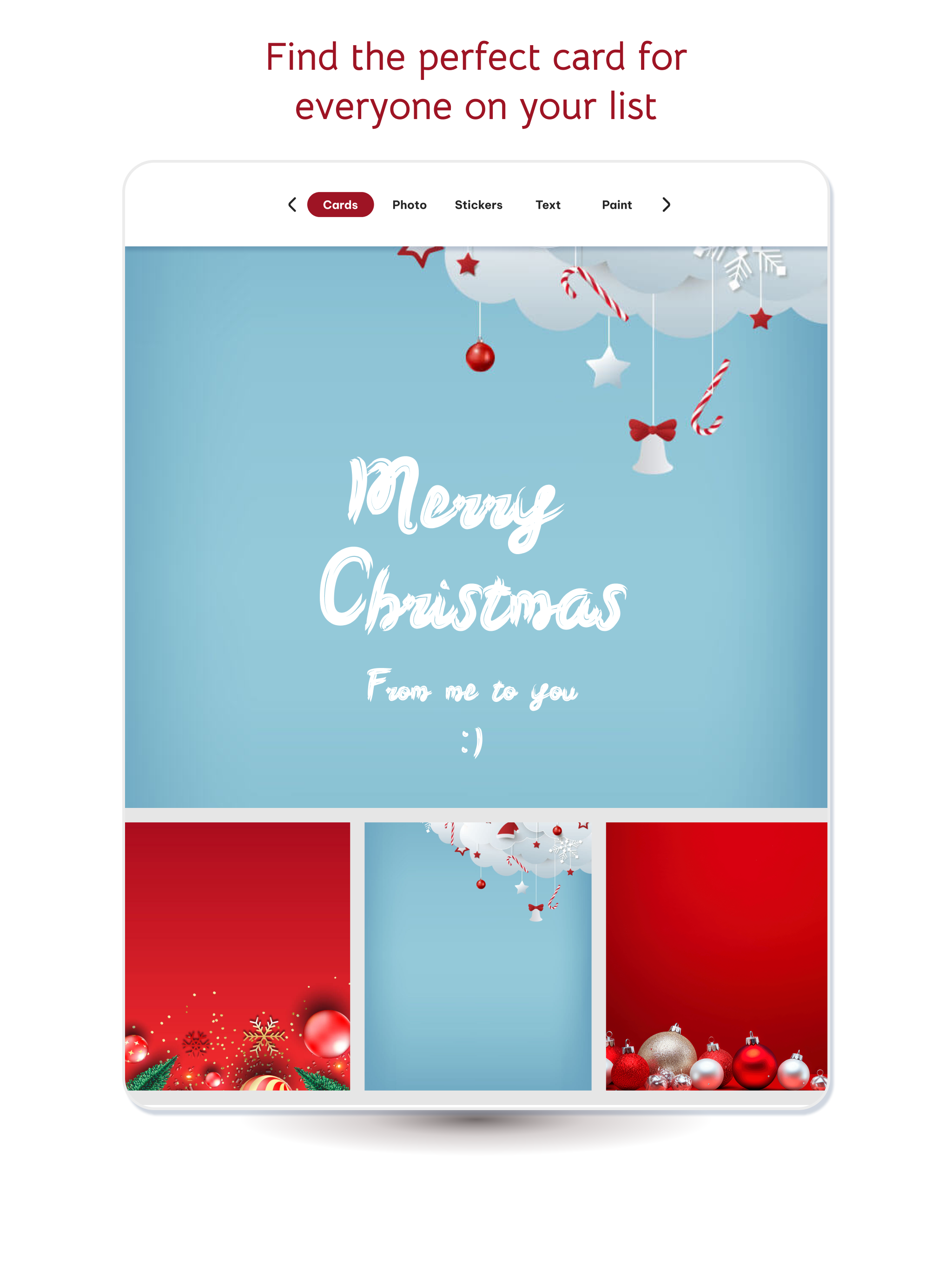 Christmas Cards Maker app screenshot 8