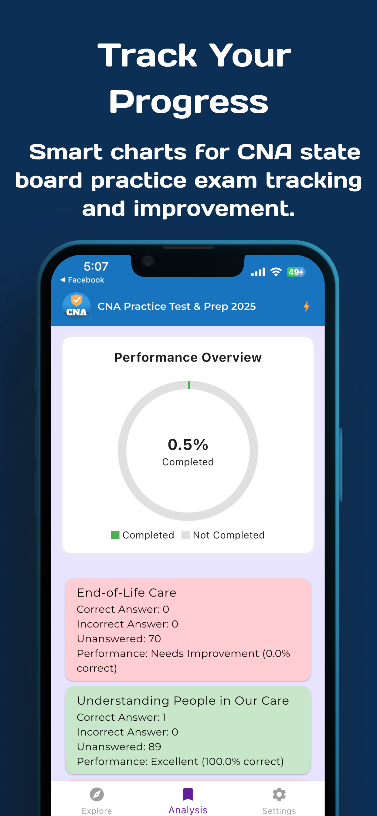 CNA Practice Test & Prep 2025 screenshot 9