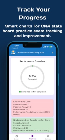 CNA Practice Test & Prep 2025 screenshot