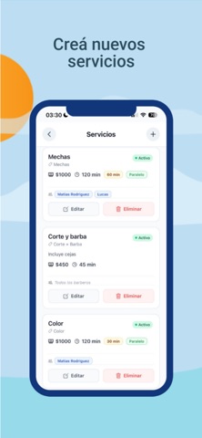 BarberUY screenshot