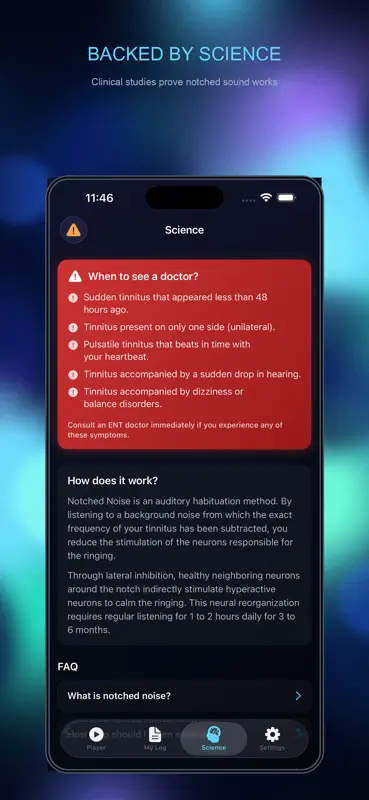 NotchForge: Ear Ringing Relief screenshot 4 of 6