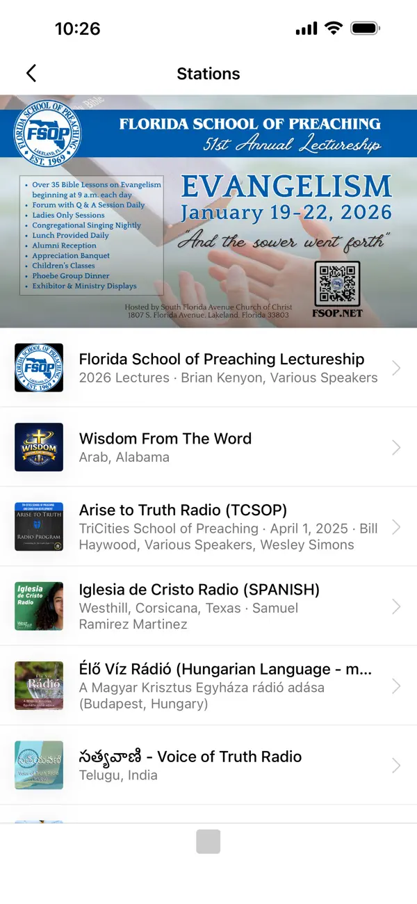 Screenshot #1 pour Truth.FM