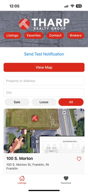 Tharp Realty Indy CRE Listings screenshot 1