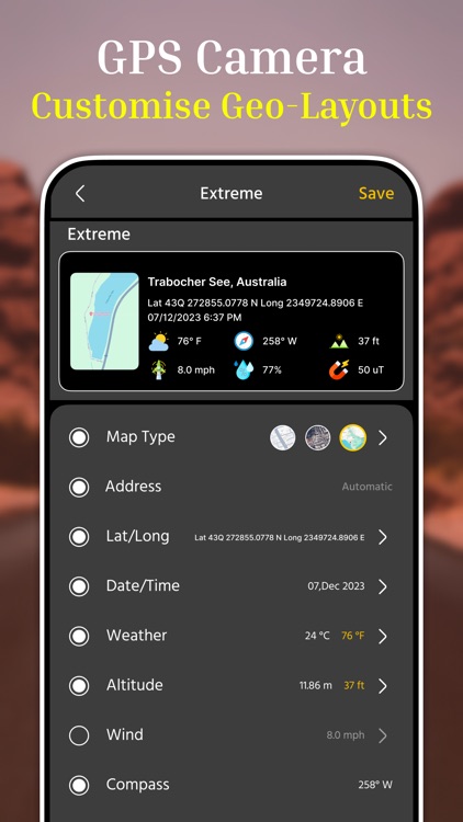 GPSCam : Live Geotag on Photos screenshot-5