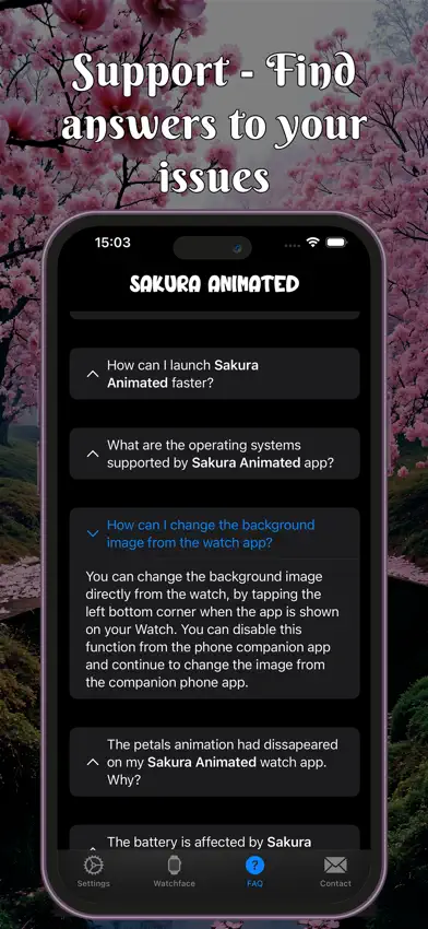 Sakura Animated screenshot 4