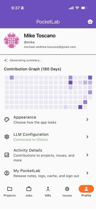 PocketLab for GitLab Screenshot 9 of 9
