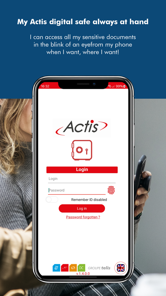 #1. Safe ACTIS (iOS) 由: ACTIS
