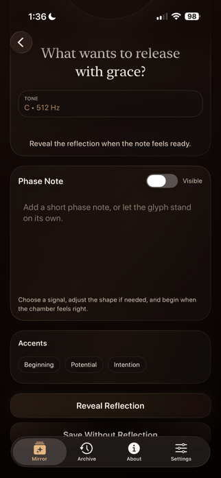 Tone Mirror Journal Screenshot 2 of 10